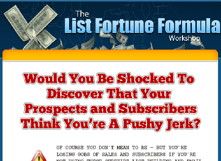 cheap List Fortune Formula Workshop 2.0