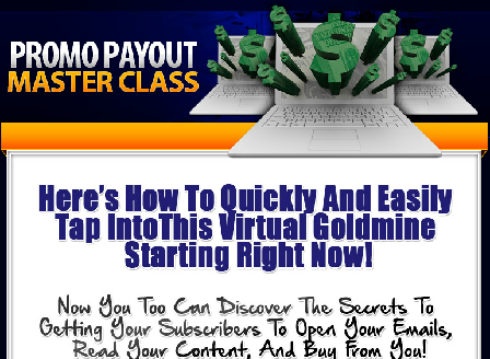 cheap Promo Payout Master Class 2.0