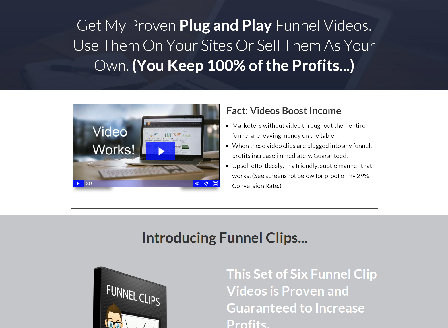 cheap Funnel Clips: Done for You Funnel Videos with PLR
