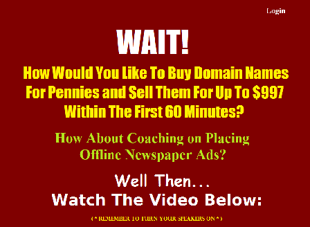 cheap One on One Coaching, Domain Flipping, Marketing