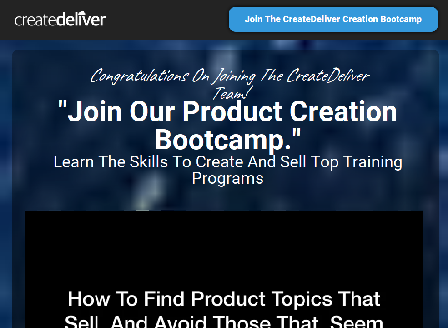cheap CreateDeliver - Six Week Advanced BootCamp