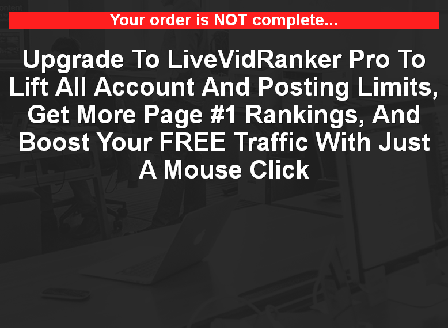 cheap Live Vid Ranker Pro Version - One Time
