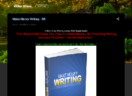 cheap Make Money Writing - RR