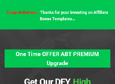 cheap Affiliate Bonus Templates Premium