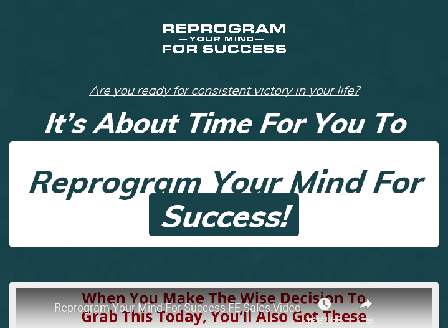 cheap Reprogram Your Mind
