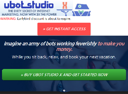 cheap UBot Studio X - Professional Edition Upgrade