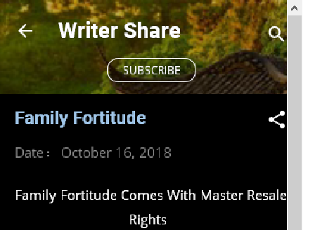 cheap Family Fortitude