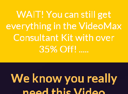 cheap VideoMax -  [Consultant ToolKit]