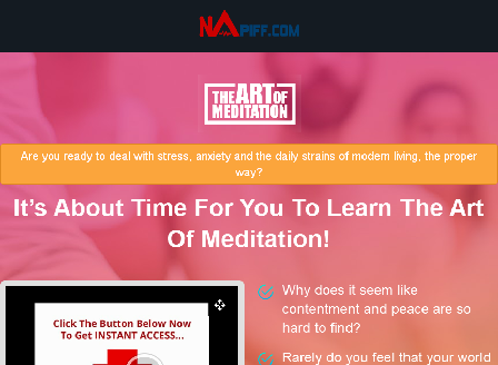 cheap The Art Of Meditation - Book