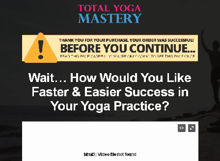 cheap Total Yoga Mastery VIP Video Pack
