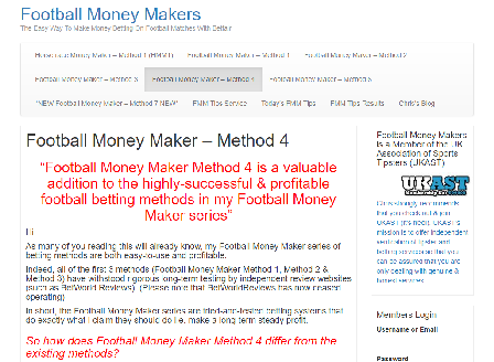 cheap Football Money Maker - Method 4
