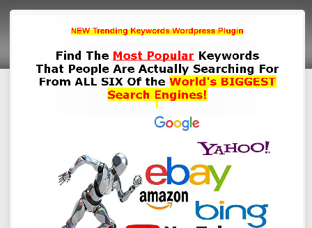 cheap [NEW] HOT Trending Keywords Plugin + Resale Rights