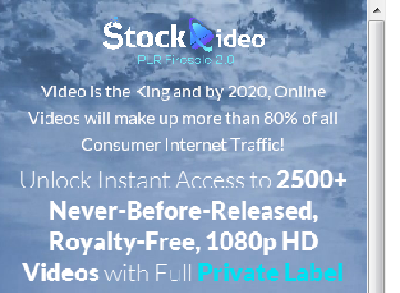 cheap Stock Video PLR Firesale 2.0