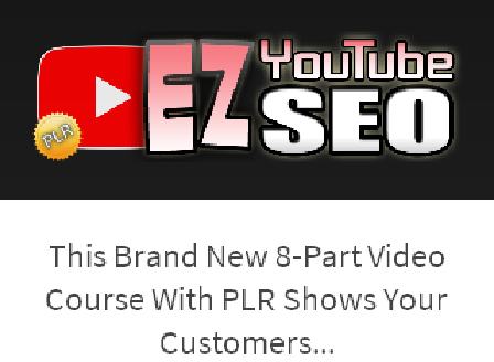 cheap EZ YouTube SEO - PLR Videos