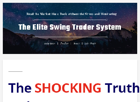 cheap The Elite Swing Trader System