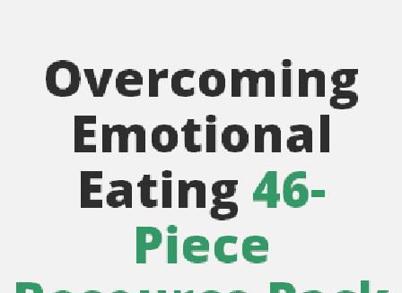 cheap [NEW PLR] Overcoming Emotional Eating 46-Piece PLR Professional Quality Resource Pack