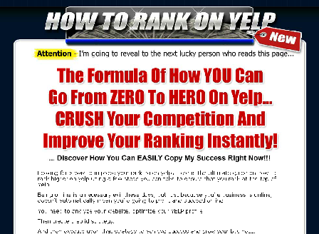cheap How To Rank on Yelp