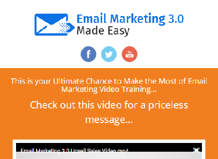 cheap Email Marketing 3.0_HD Video Training