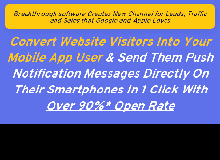 cheap Progressive Apps Builder-Worlds Easiest App Maker! No App Store Approvals Required