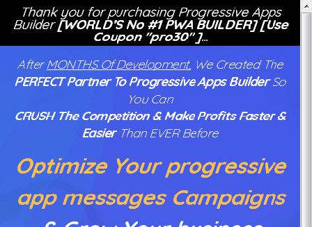 cheap [Pro1]Progressive Apps Builder Pro Edition