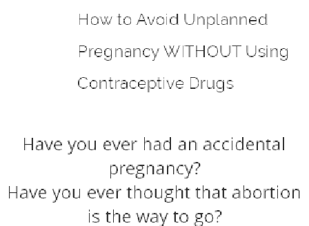 cheap How to Avoid Unplanned Pregnancy WITHOUT Using Contraceptive Drugs