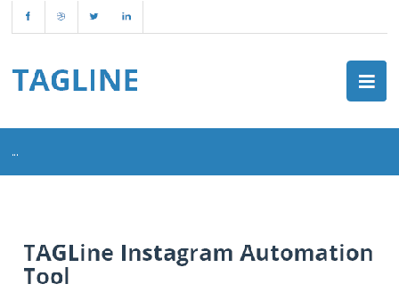 cheap TagLine Instagram Automation Tool