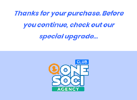 cheap OneSoci Agency Club Membership - Yearly