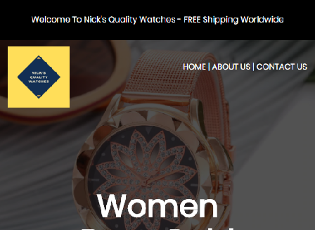 cheap Women Rose Gold Quartz Watch