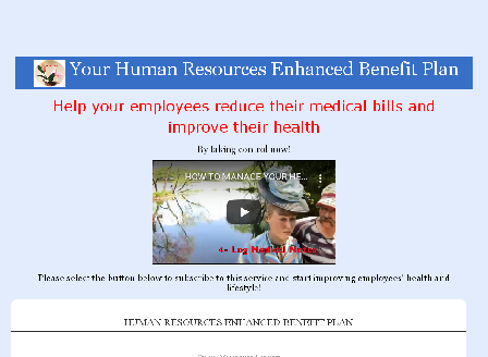 cheap Human Resources Enhanced Benefit Plan
