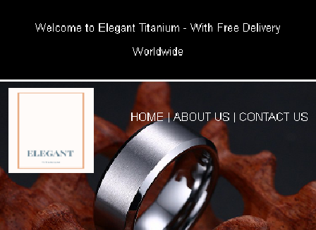 cheap Elegant Black Titanium Wedding Ring