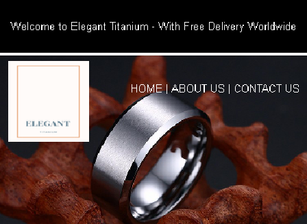 cheap Elegant Silver Titanium Wedding Ring