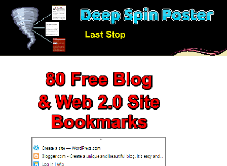cheap 80+ Article Posting Site Bookmarks