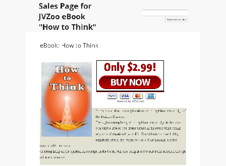cheap eBook: How to Think