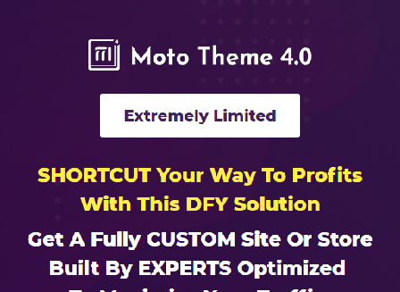 cheap Moto Theme 4.0 - DFY Premium