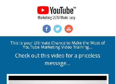 cheap Youtube Marketing Mastery Course upsell