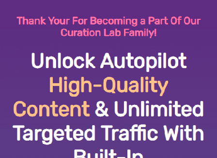 cheap Curation Lab PRO Monthly