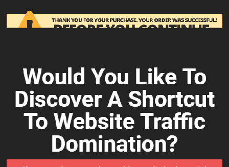 cheap Website Traffic Domination Upgrade - Video Course