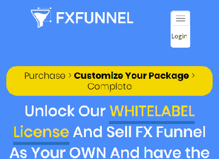 cheap FX Funnel Whitelabel - 200 License