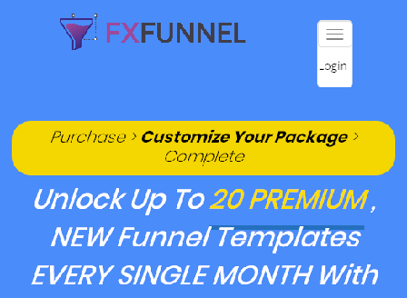 cheap FX Funnel Template Club - Yearly