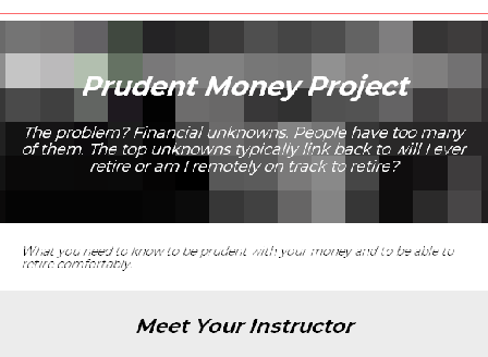 cheap Prudent Money Project