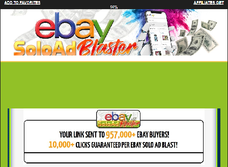 cheap Ebay Solo Ad Blaster