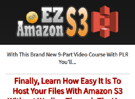cheap EZ Amazon S3 - PLR Videos
