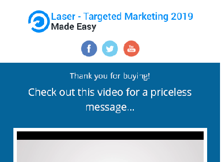 cheap Laser Targeted Marketing 2019 Video Training