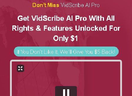 cheap VidScribe Pro Trial