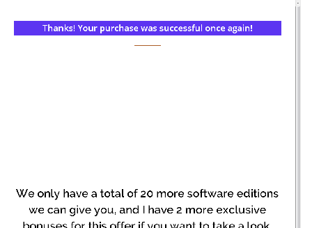 cheap 20 More Action Taker Software EOS