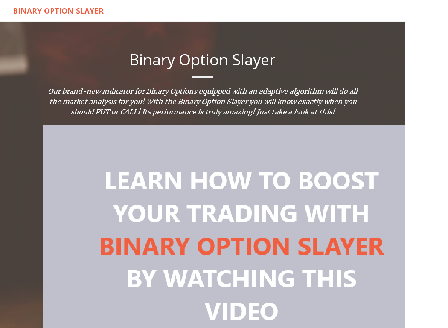 cheap Binary Option Slayer
