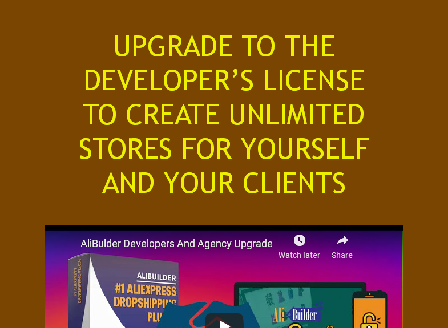 cheap AliBuilder Developer - Unlimited License