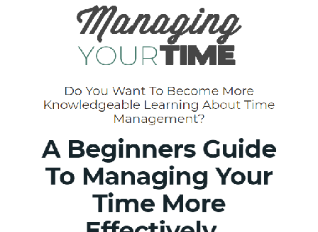 cheap Managing Your Time