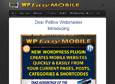 cheap WP Easy Mobile -  Single Site License