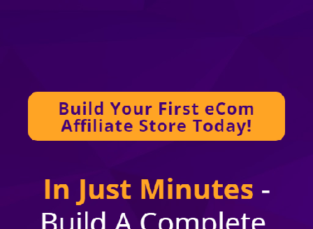 cheap AffiliEcom Site Builder - Single License